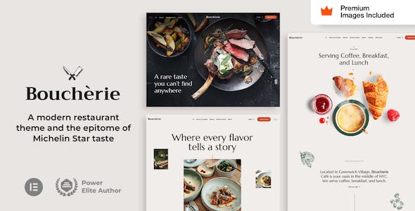 Boucherie - Steakhouse Restaurant and Café WordPress Theme