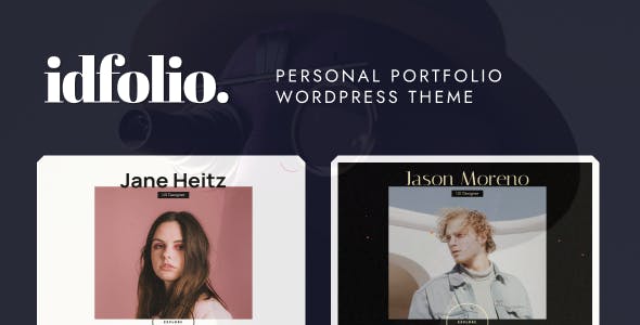 idfolio - Personal Portfolio WordPress Theme