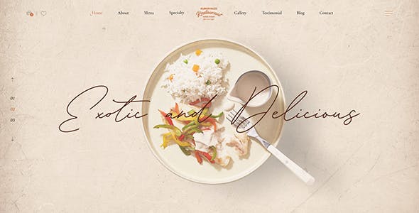 Hungrybuzz - Restaurant WordPress Theme