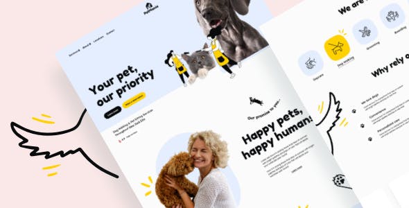 PetMania - Pet Shop & Care Elementor Pro WordPress Theme