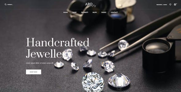 Aro - Jewelry Store WordPress Theme