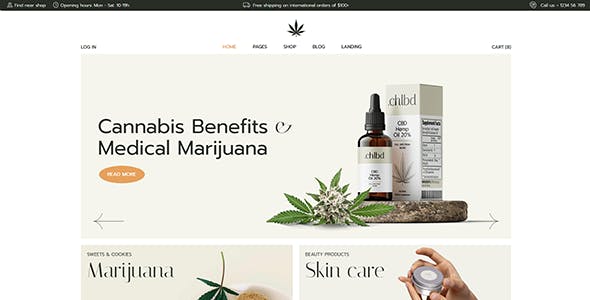 ChillBud - Medical Marijuana and Cannabis Theme