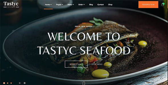Tastyc - Restaurant Cafe Theme