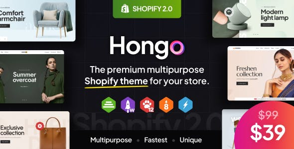 Hongo - Multipurpose Shopify Theme OS 2.0