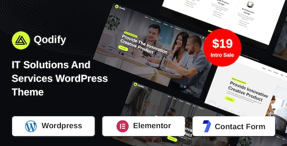 Qodify - IT Solutions And Services WordPress Theme